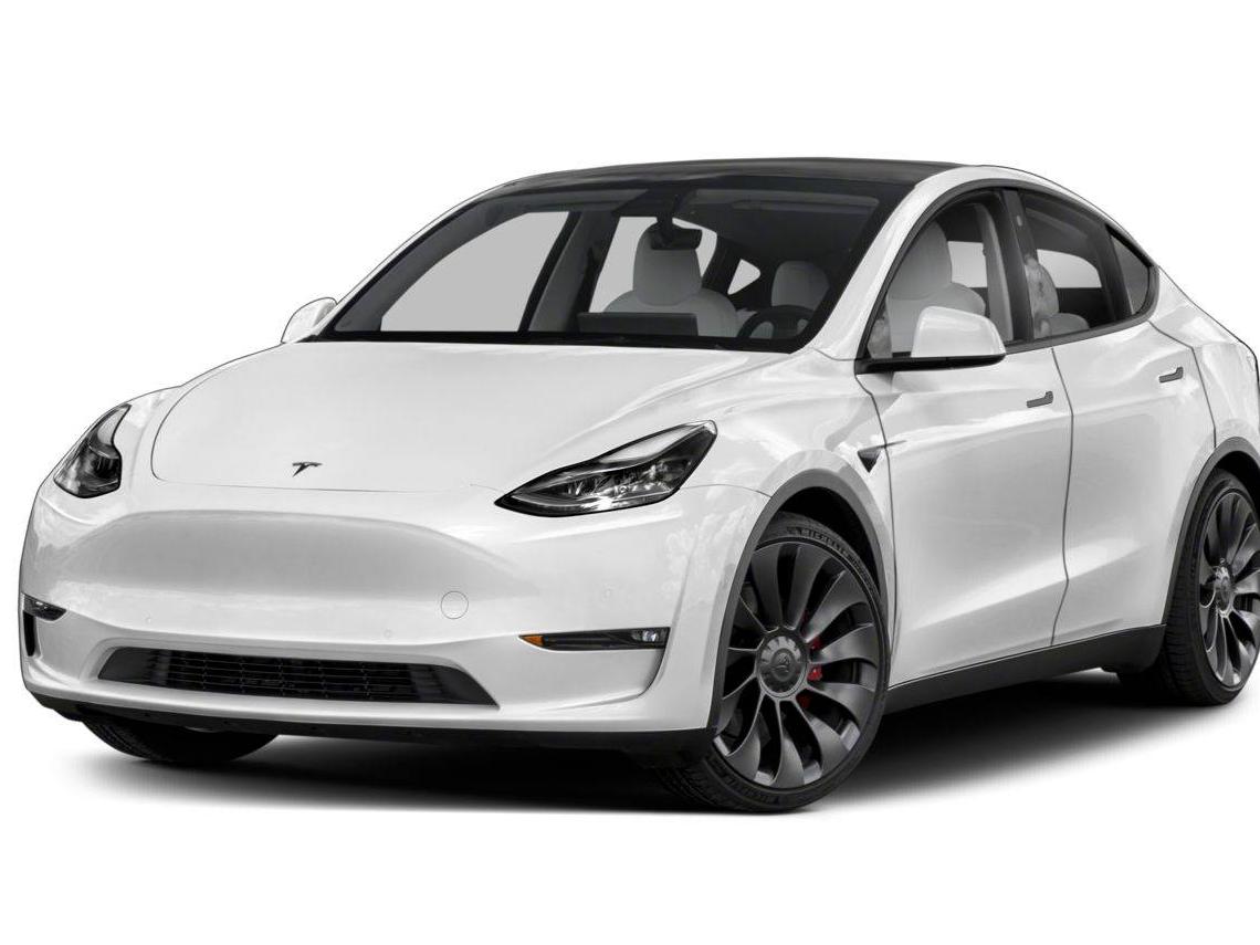 TESLA MODEL Y 2021 5YJYGDEE9MF079847 image